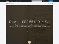 Screenshot van website