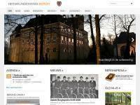 Screenshot van website