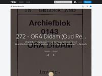 Screenshot van website