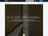 Screenshot van website