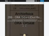 Screenshot van website