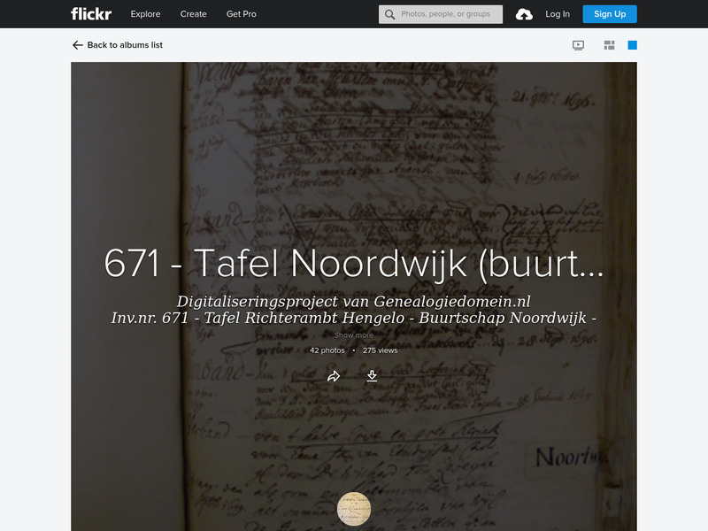 Screenshot van website