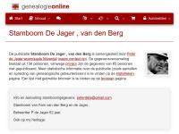 Screenshot van website