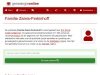 Screenshot van website