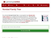 Screenshot van website