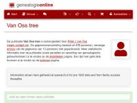 Screenshot van website