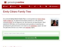 Screenshot van website