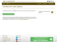 Screenshot van website