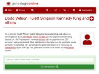 Screenshot van website