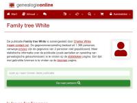 Screenshot van website