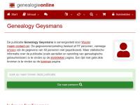 Screenshot van website