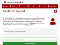 Screenshot van website