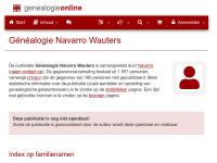 Screenshot van website