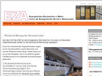 Screenshot van website