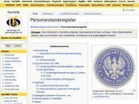 Screenshot van website