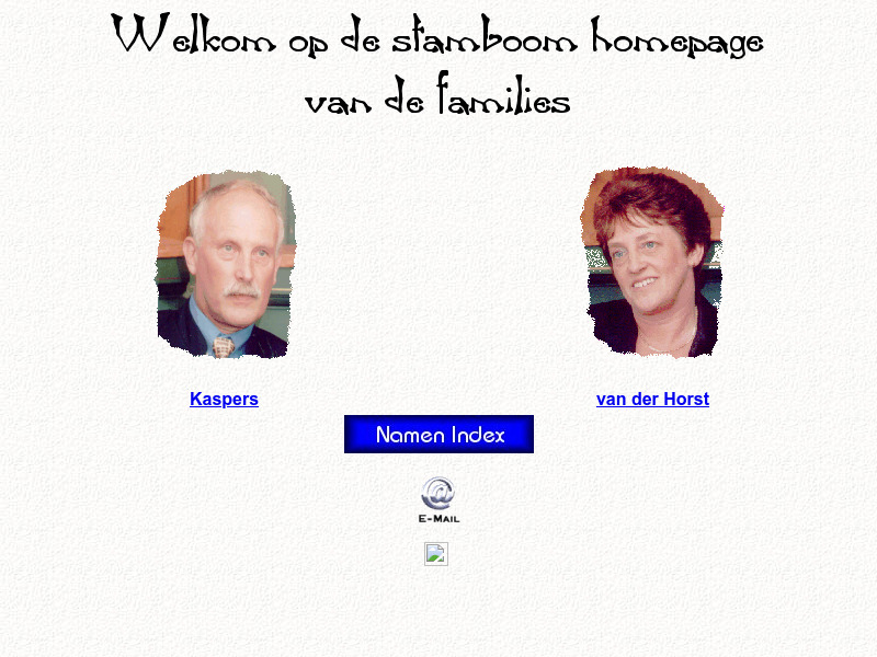 Screenshot van website