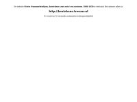 Screenshot van website