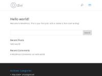 Screenshot van website