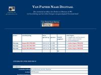 Screenshot van website