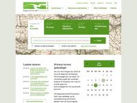 Screenshot van website