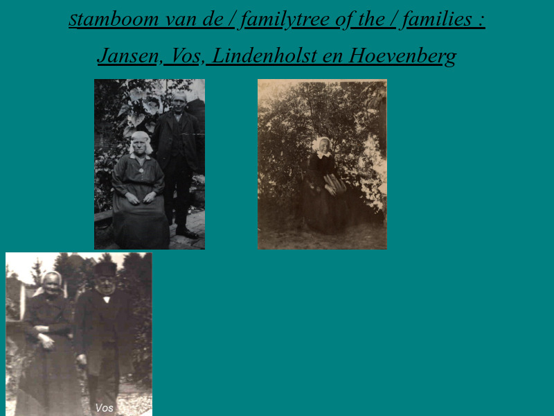 Screenshot van website