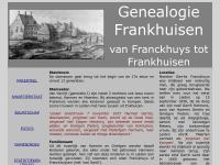 Screenshot van website