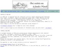 Screenshot van website