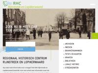 Screenshot van website