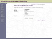 Screenshot van website