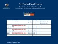 Screenshot van website