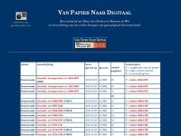 Screenshot van website