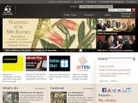 Screenshot van website