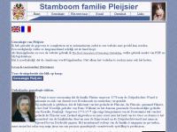 Screenshot van website