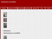 Screenshot van website