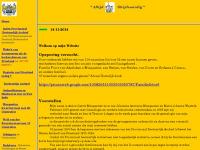 Screenshot van website