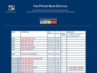 Screenshot van website