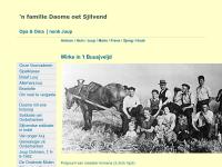 Screenshot van website