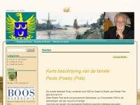 Screenshot van website