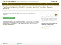 Screenshot van website