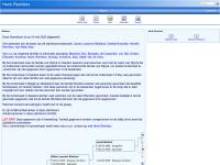 Screenshot van website