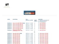 Screenshot van website