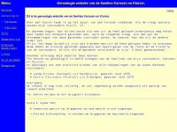 Screenshot van website