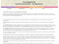 Screenshot van website