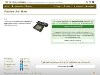 Screenshot van website