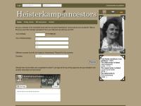 Screenshot van website