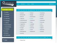 Screenshot van website