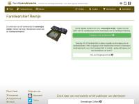 Screenshot van website