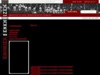 Screenshot van website