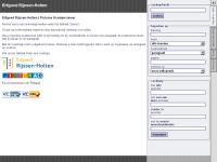 Screenshot van website