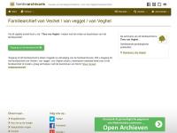 Screenshot van website